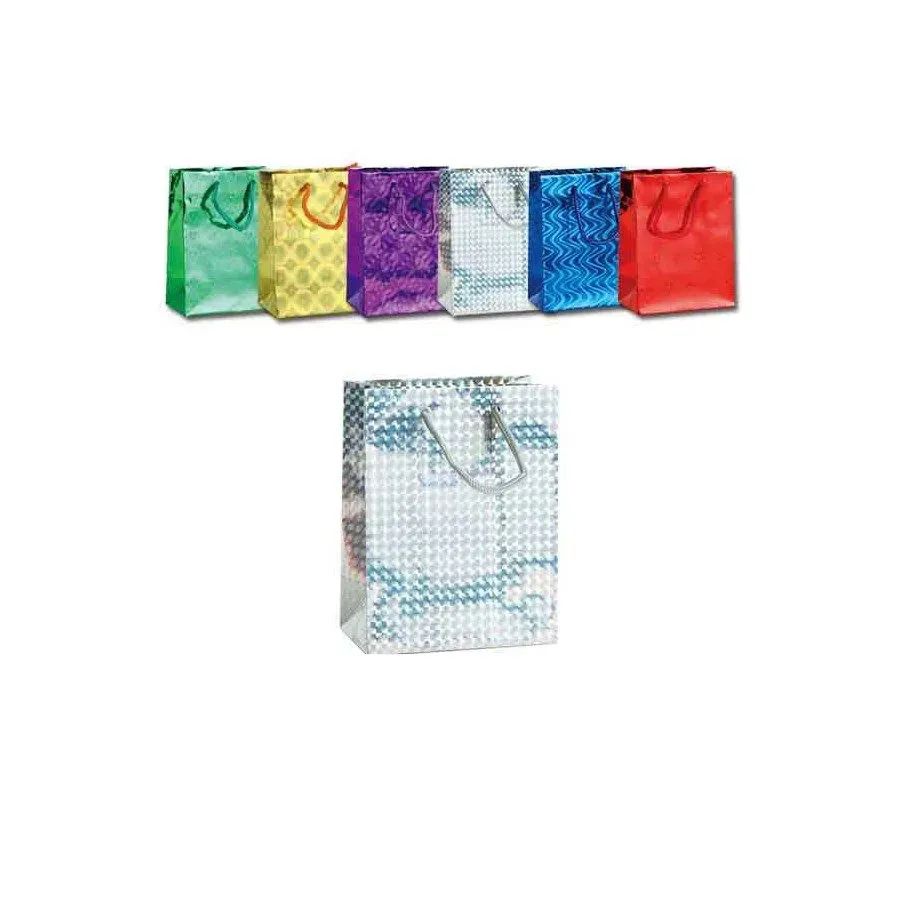 144 Units of Extra Large Holographic Gift Bag Gift Bags at