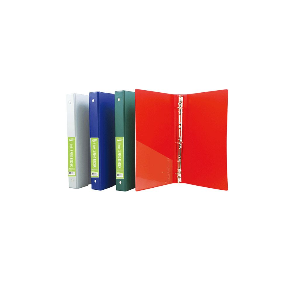 36 units of 1 inch 3 ring binder clipboards and binders at