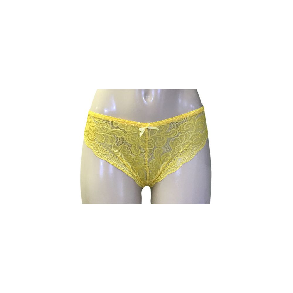 36 Units of Rose Ladys Lace High Cut Panty Assorted Colors Size Small