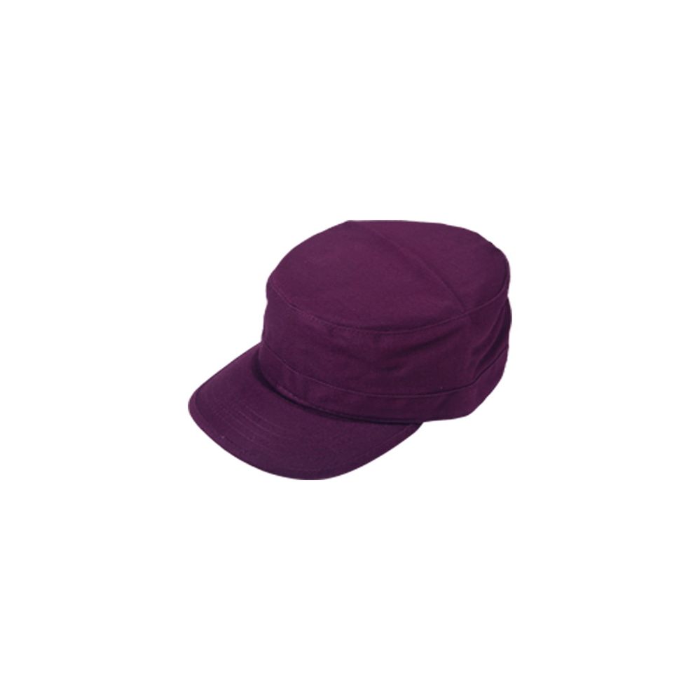 24 Units of Fitted Army Military Cadet In Purple Military Caps at