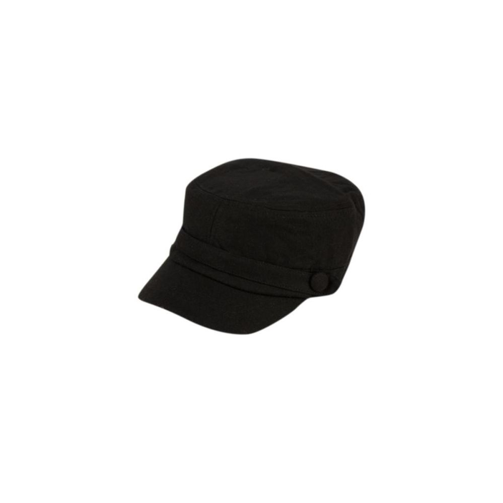 24 Units of Solid Black Military Cadet Hat - Military Caps - at ...