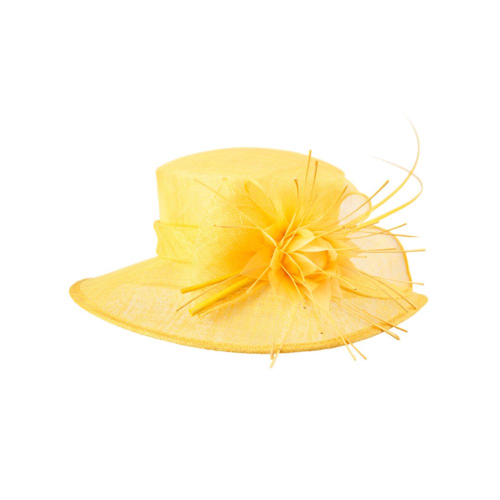 yellow church hats