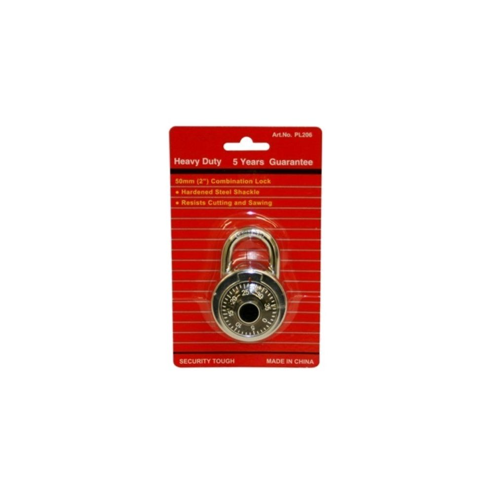 96 Units of Heavy Duty Combination Lock 50mm 2inches Padlocks and