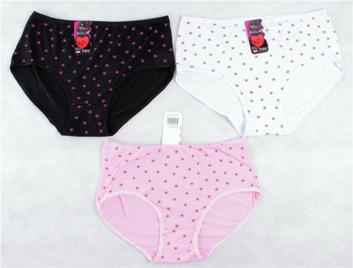 120 Units of Womens Cotton Underwear Assorted Colors And Sizes Womens