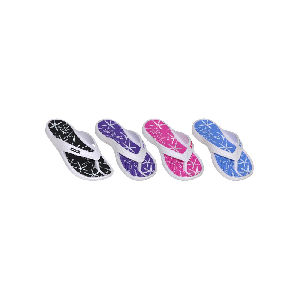 36 Units of Women's Casual Beach Flip Flops Women's Flip Flops at