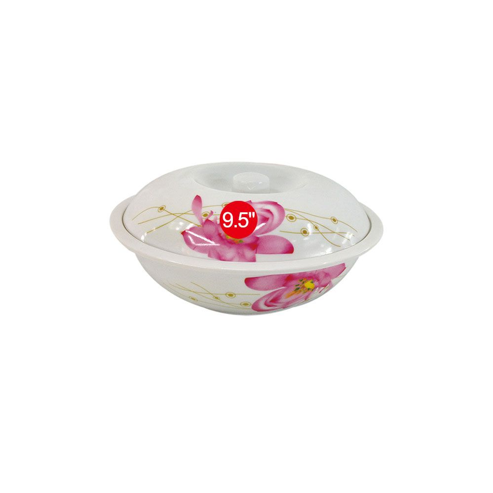 48 Units of 9.5"melamine Bowl With Lid Plastic Bowls and Plates at