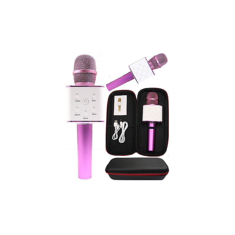 6 Units of KARAOKE MICROPHONE HOT PINK ONLY at