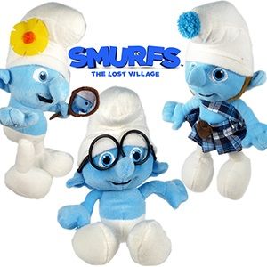 smurf plushies