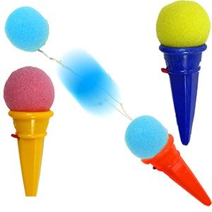 plastic toy ice cream cone