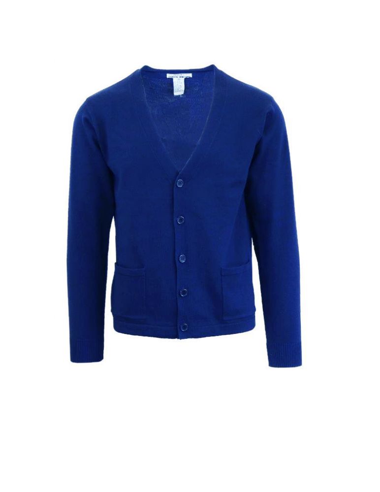 royal blue cardigan sweater