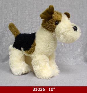 fox terrier plush