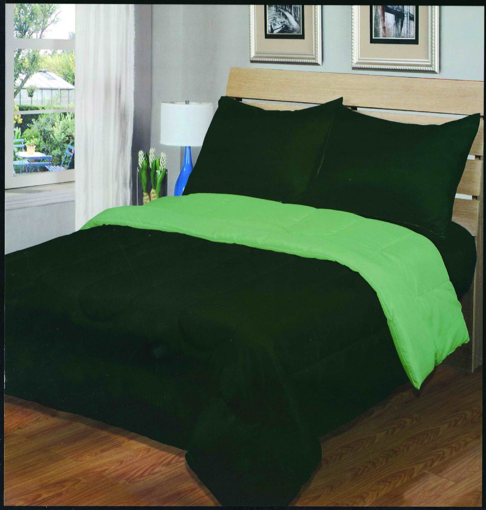 hunter green bedspreads and comforters
