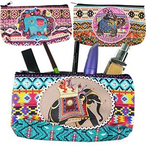 elephant makeup bag