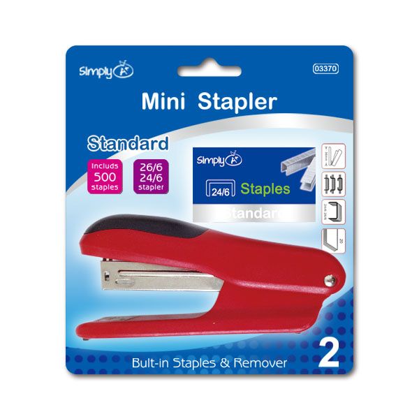 48 Units of Standard Stapler Staples and Staplers at