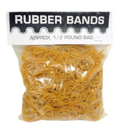 bag of rubber bands