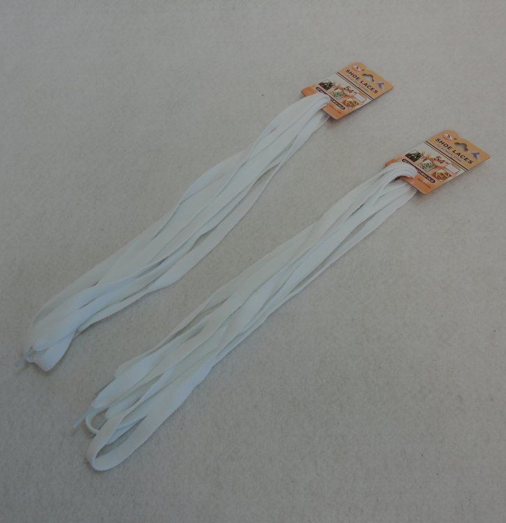 54 flat shoelaces