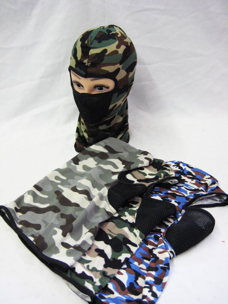 36 Units of Camouflage Fleece Ski Mask - Unisex Ski Masks - at - alltimetrading.com