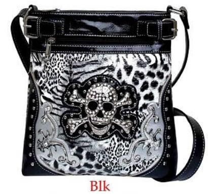 skull crossbody bag