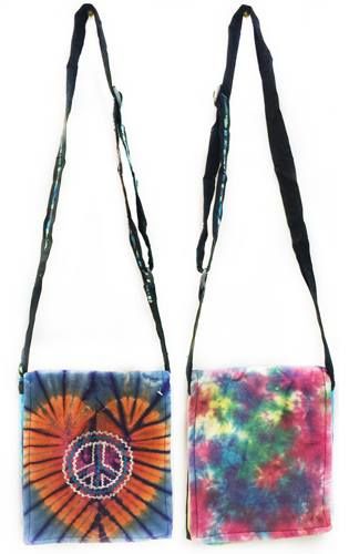 tie dye sling bag
