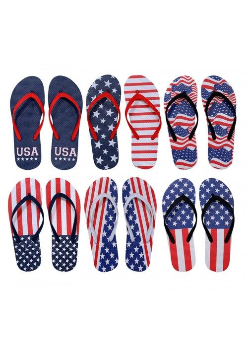 flag flip flops