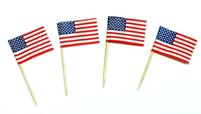 Printable Us Flags For Toothpicks