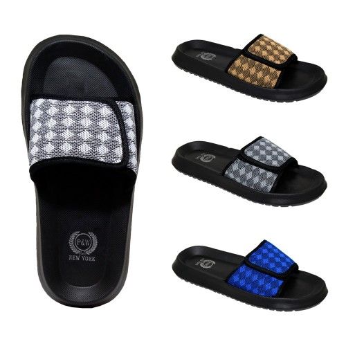 velcro slides mens