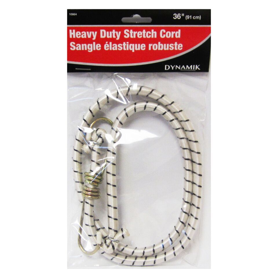 72 Units of 36" Heavy Duty Stretch Cord Bungee Cords at