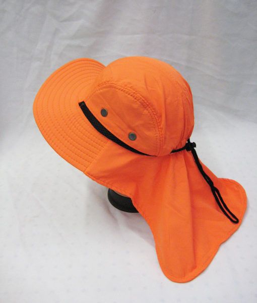 orange boonie hat