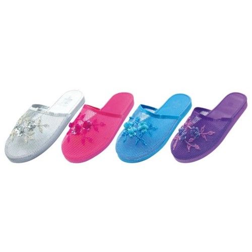 72 Units of Chinese Slippers Mix Color Women's Slippers at