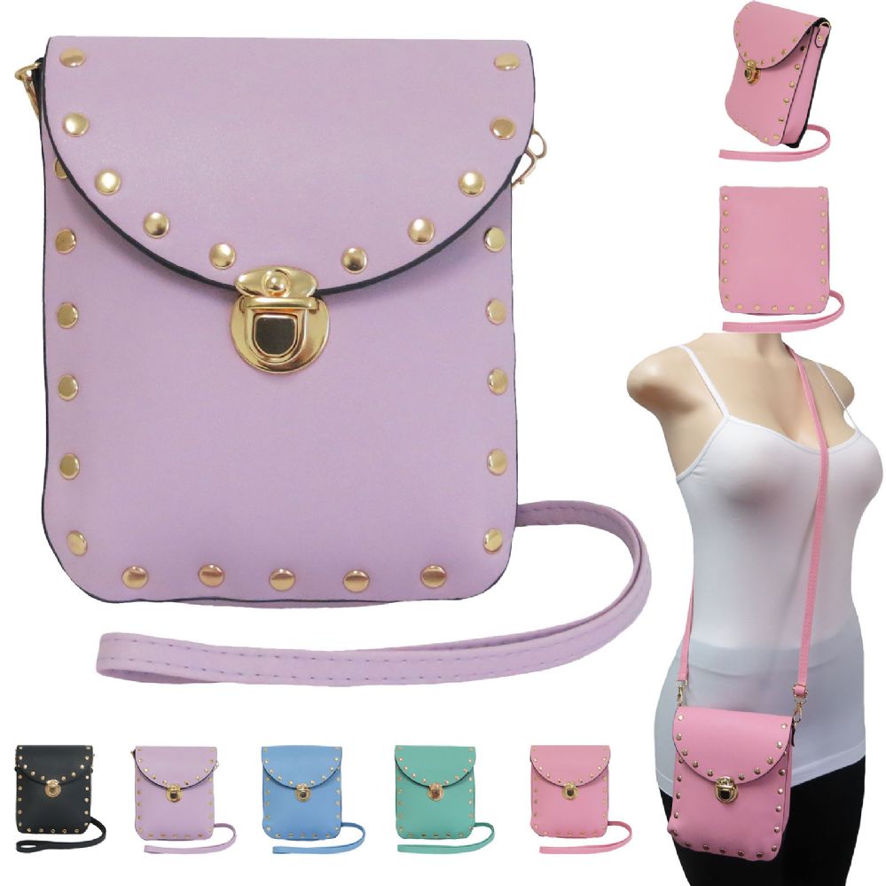 black studded cross body bag