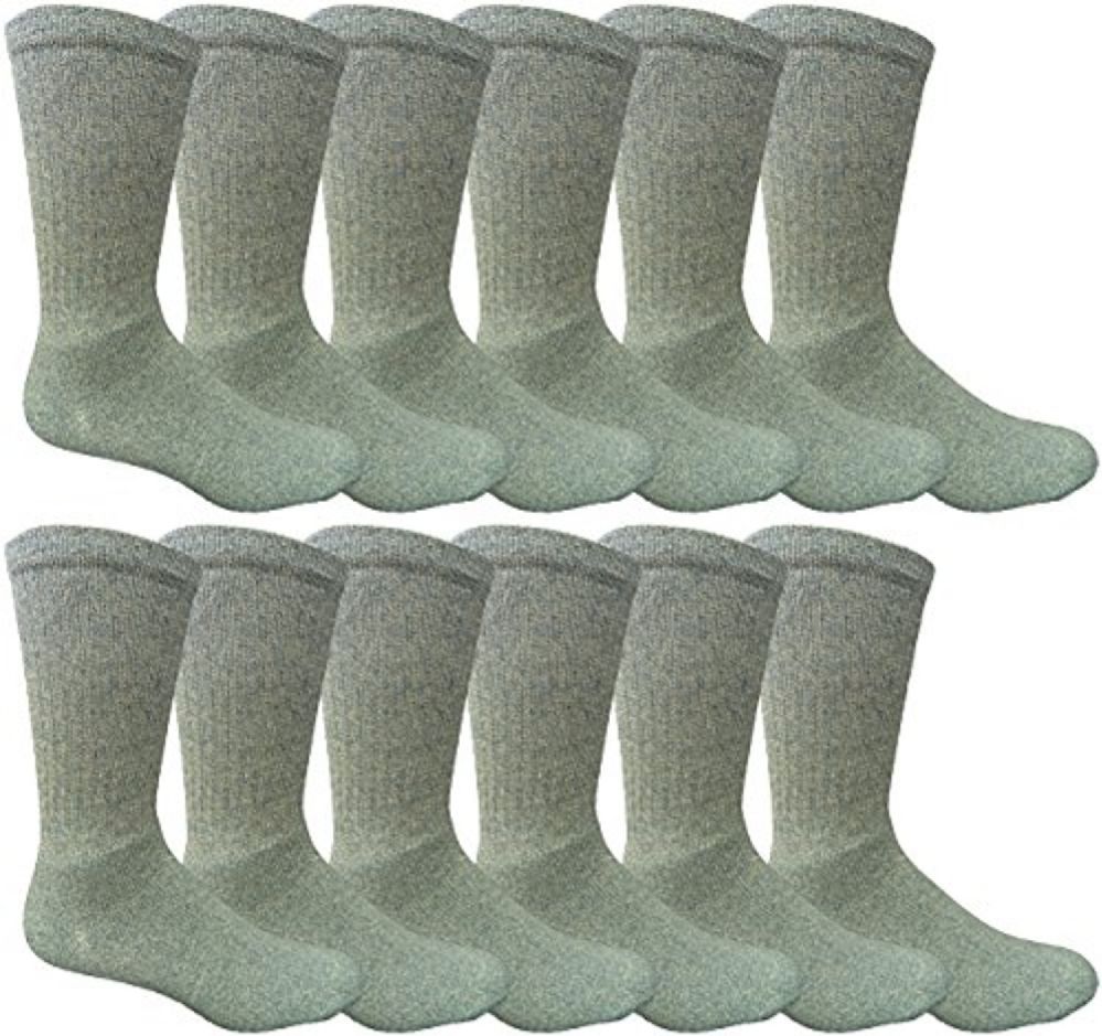 12 Units of 12 Pairs Value Pack Of Wholesale Sock Deals Mens Ringspun