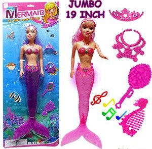 large mermaid doll