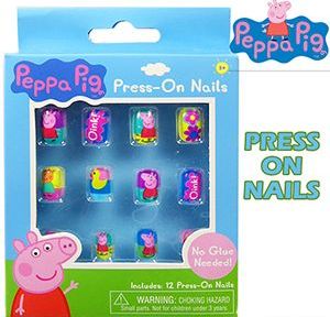 96 Units Of Peppa Pig 12 Pc Press On Nails Manicure And Pedicure 96 Units Of Peppa Pig 12 Pc Press On Nails Manicure And Pedicure Items At Alltimetrading