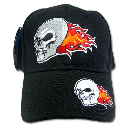 24 Units of Skull Cap (dozen) Color Assorted Baseball Cap Baseball