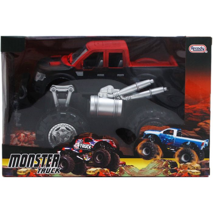 monster truck in a box toy