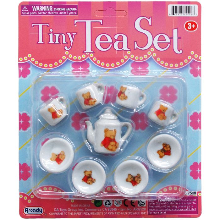 mini toy tea set