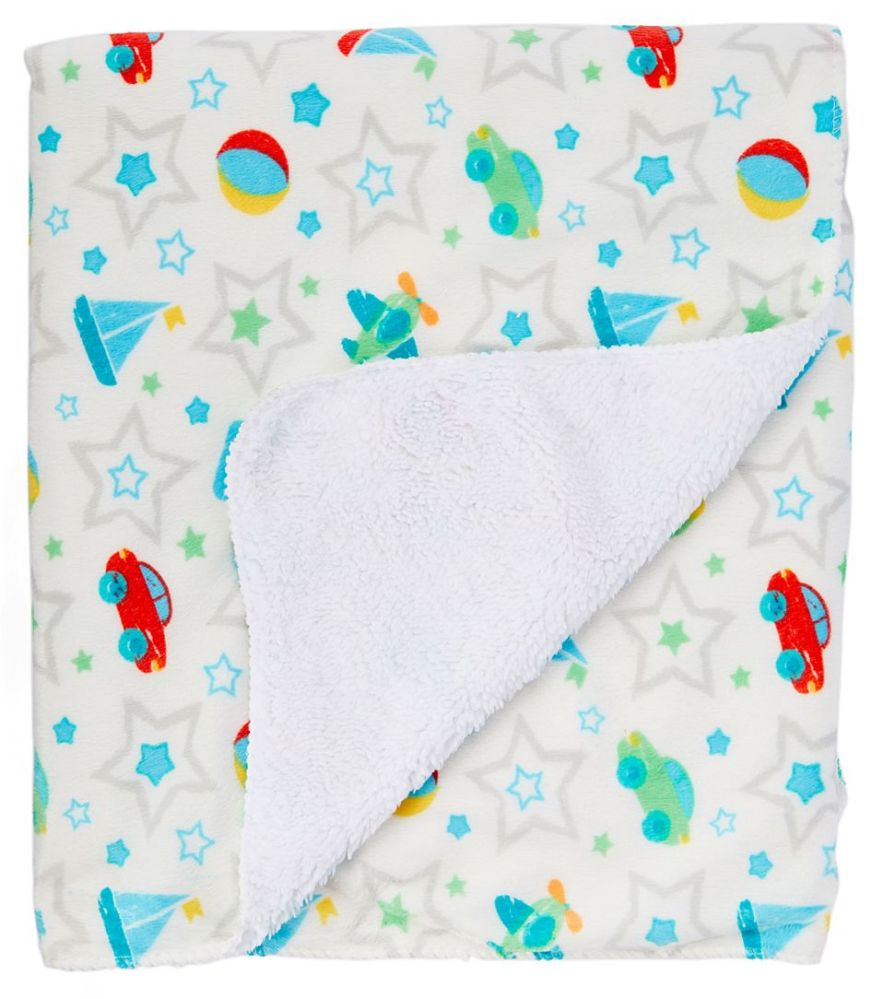 sherpa lined baby blanket