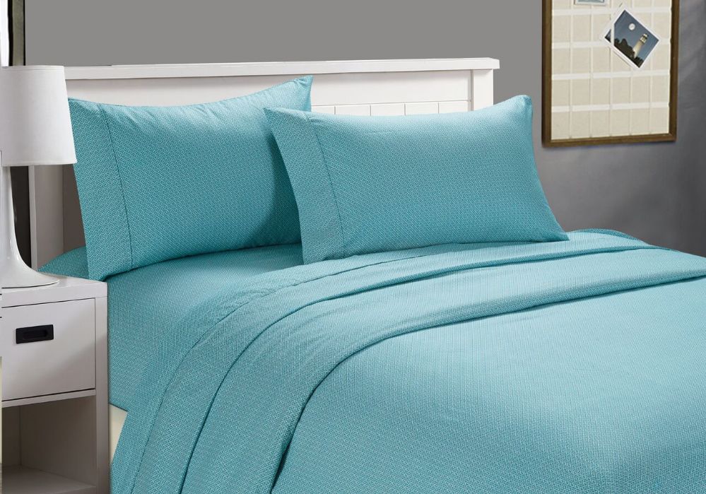 12 Units of Printed Cozy Home Sheet Set Queen Size In Greek Key Sheet