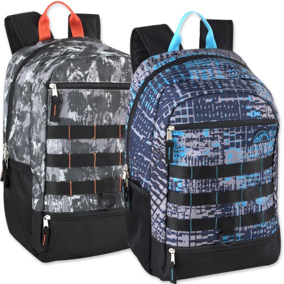 24 Units of Mountain Edge 19 Inch Daisy Chain Backpack Backpacks 18