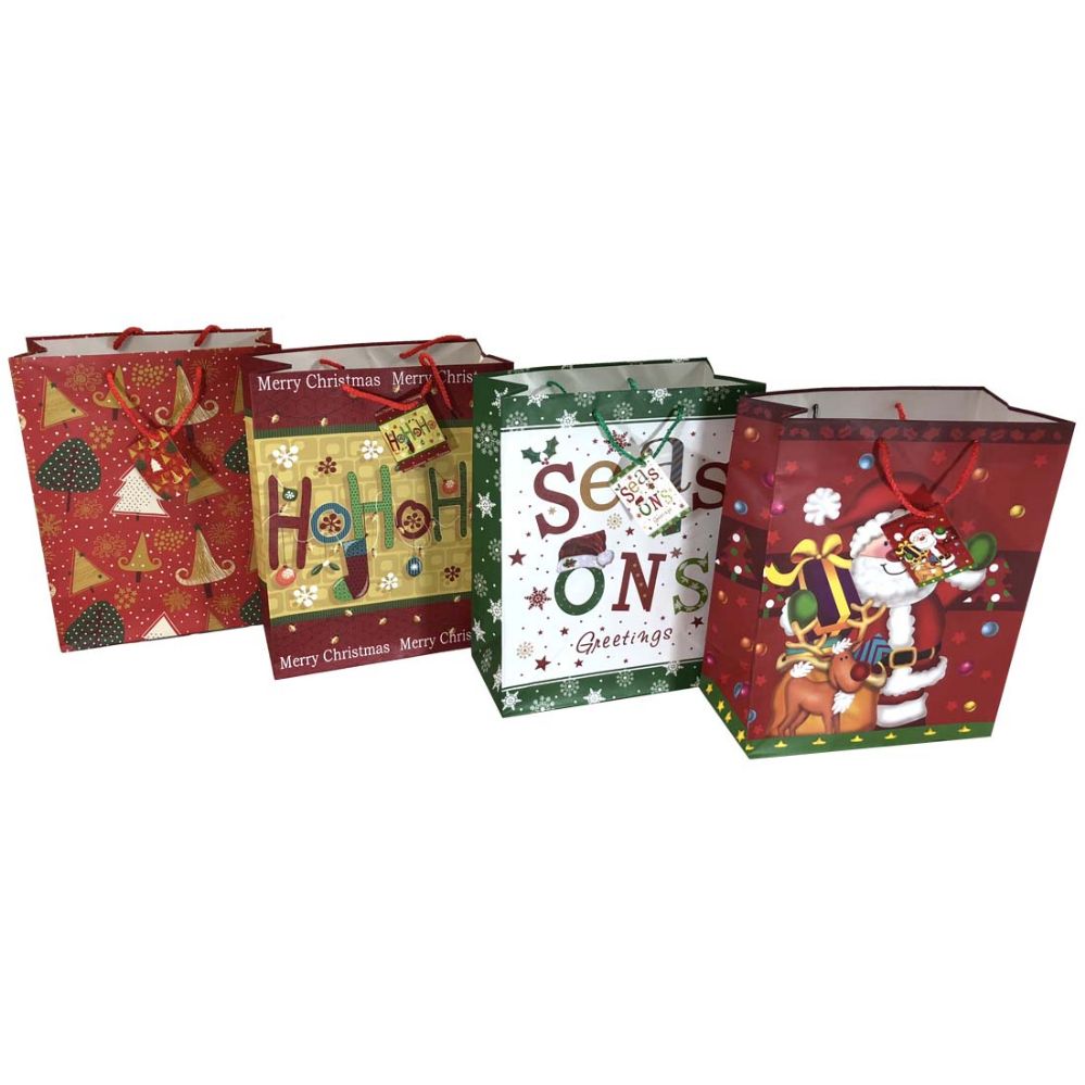 48 units of party solutions xmas gift bag x large christmas gift bags and boxes - Large Christmas Gift Bags 48 units of party solutions xmas gift bag x large christmas gift bags and boxes - Large Christmas Gift Bags