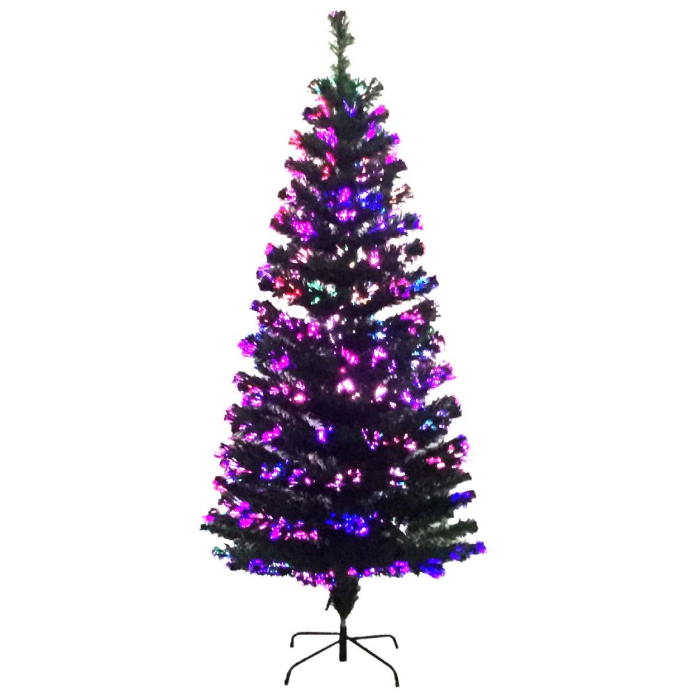 PARTY SOLUTIONS CHRISTMAS TREE 4 FT FIBER OPTIC 130 PRE LIT TIPS GREEN PARTY SOLUTIONS CHRISTMAS TREE 4 FT FIBER OPTIC 130 PRE LIT TIPS GREEN