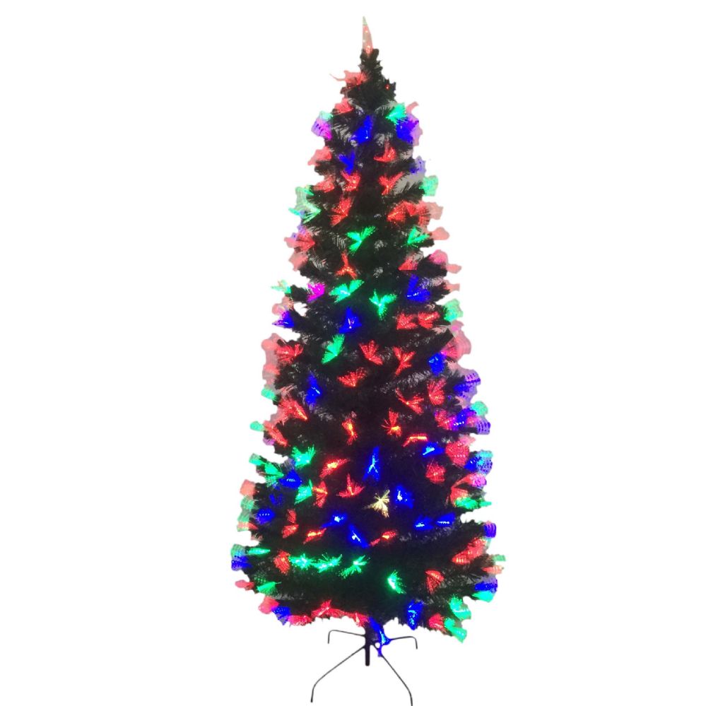 party solutions christmas tree 6 ft fiber optic 220 pre lit tips 225 led lights decoration christmas decorations - Pre Lit Decorated Christmas Trees party solutions christmas tree 6 ft fiber optic 220 pre lit tips 225 led lights decoration christmas decorations - Pre Lit Decorated Christmas Trees