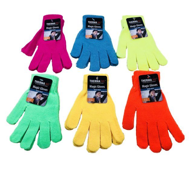 Mens Thermal Magic Gloves Winter Stretch