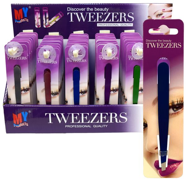 60 Units of Tweezer Display Scissors and Tweezers at