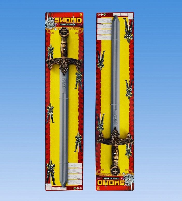 12 Units of Bo Knight Sword Tie On Card Toy Weapons at