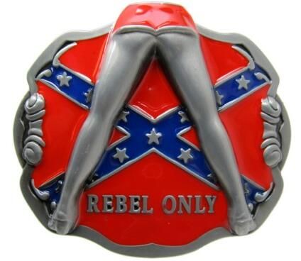 confederate flag buckle