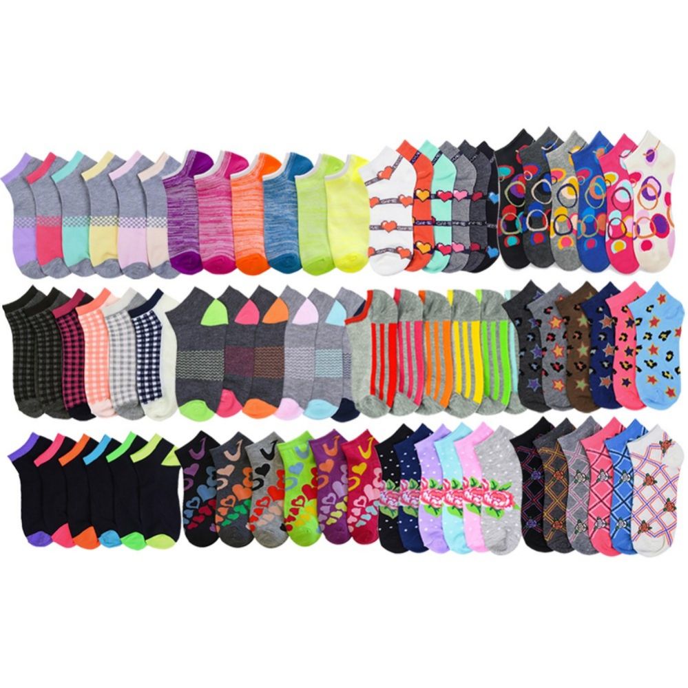 women's no show footie socks