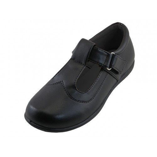 girls velcro school shoes