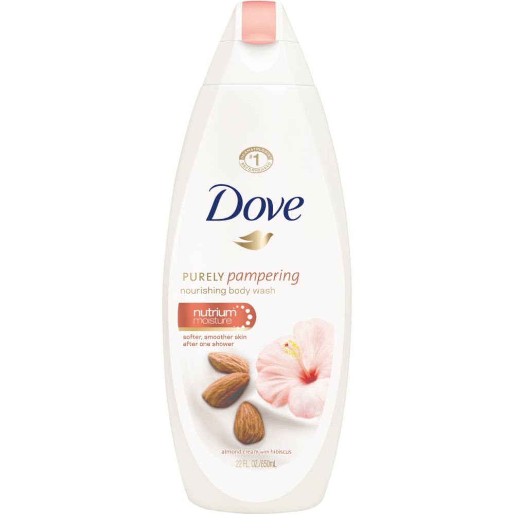 120 Units of Dove Almond Body Wash Shipped By Pallet Soap & Body Wash