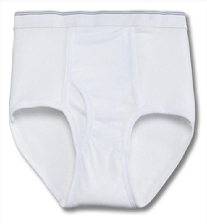 36 Units of Men's 12 Pack White Cotton Brief, Size 8xl Mens Underwear